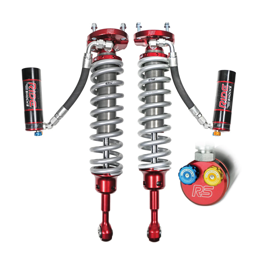 Ride Shocks Tacoma Coilovers with DPA adjusters. 2024 or newer Ride Shocks Coilovers