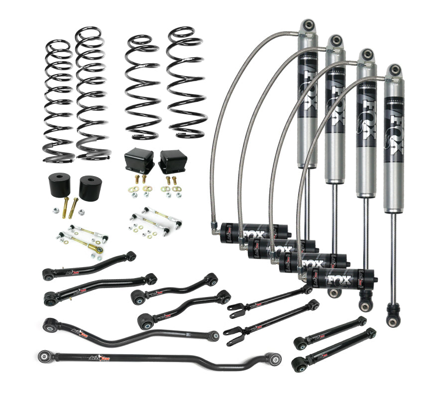 3" Traditional Lift Kit, Stage 4 - Fox 2.0" PS RR