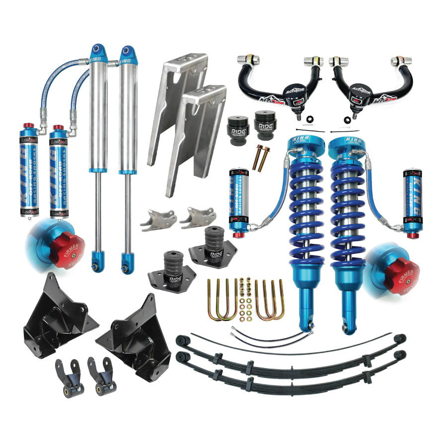 Stage 5 Tacoma Lift Kit with King Shocks tuned by AccuTune Offroad