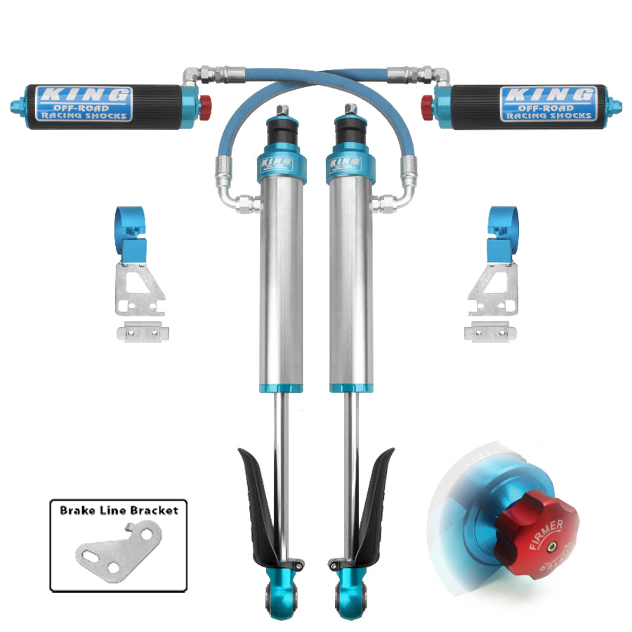 King Shocks for 2024 or newer Toyota Land Cruiser. These Land Cruiser shocks will be custom tuned for improved comfort and performance.