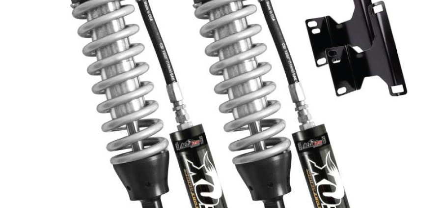 Fox-2.5-Coilover-Factory-Series-Remote-Reservoir-Shocks Pair of fox 2.5 Factory Race Series remote reservoir coilover shocks
