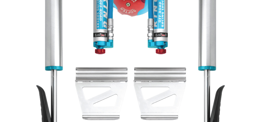 4Runner rear King 2.5 shocks with compression adjusters