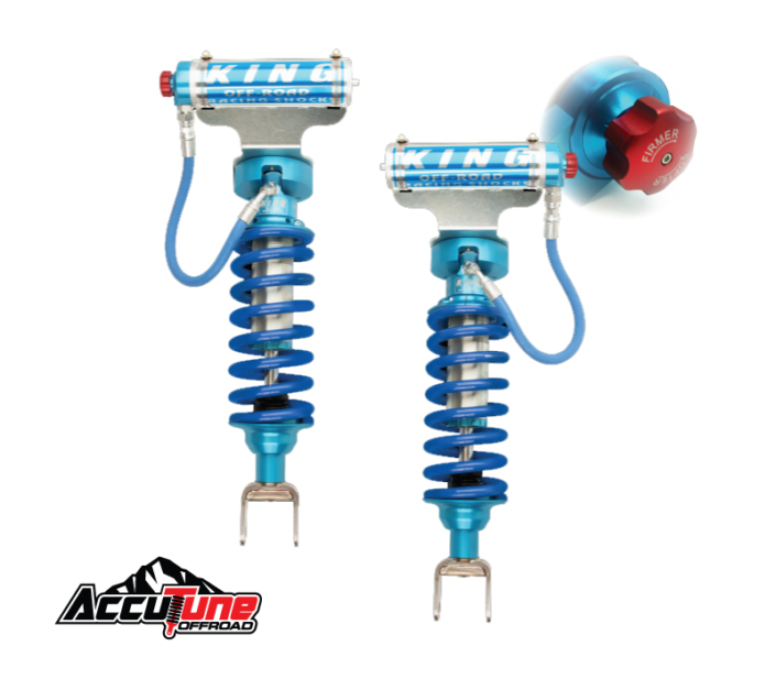 King Shock Kit Ram 1500 4Wd 0918 Front 2.5 Dia.Remote Reservoir Coil