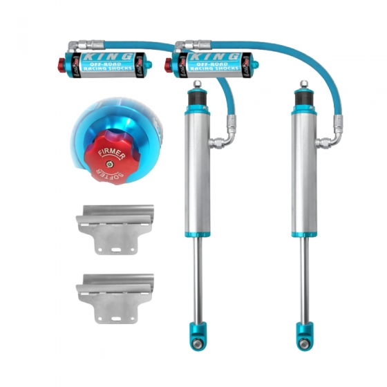 King Shocks 0523 (6 Lug) Front 2.5 Dia. Remote Reservoir Coil