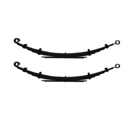 Deaver U402 leaf springs for Toyota Tacoma. These springs have 3 different options depending on how much weight has been added to the back of your Tacoma. Deaver leaf springs are high quality progressive springs that provide great ride quality when paired with tuned shocks.
