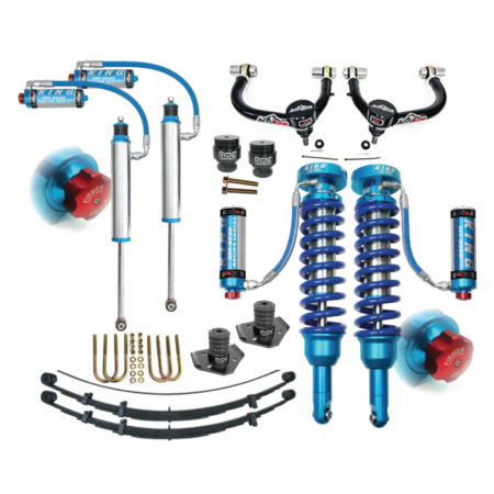 Toyota Tacoma lift kit with King 2.5 Shocks with compression adjusters