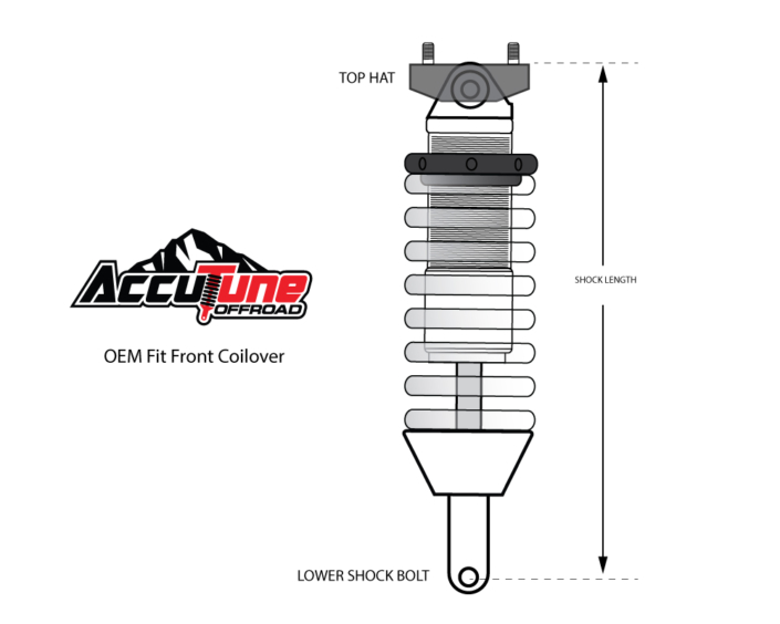 OEM Front Coilover Shock Setup AccuTune OffRoad