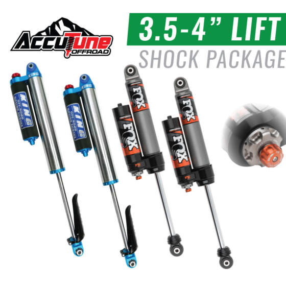 Jeep JL Shock Packages AccuTune OffRoad