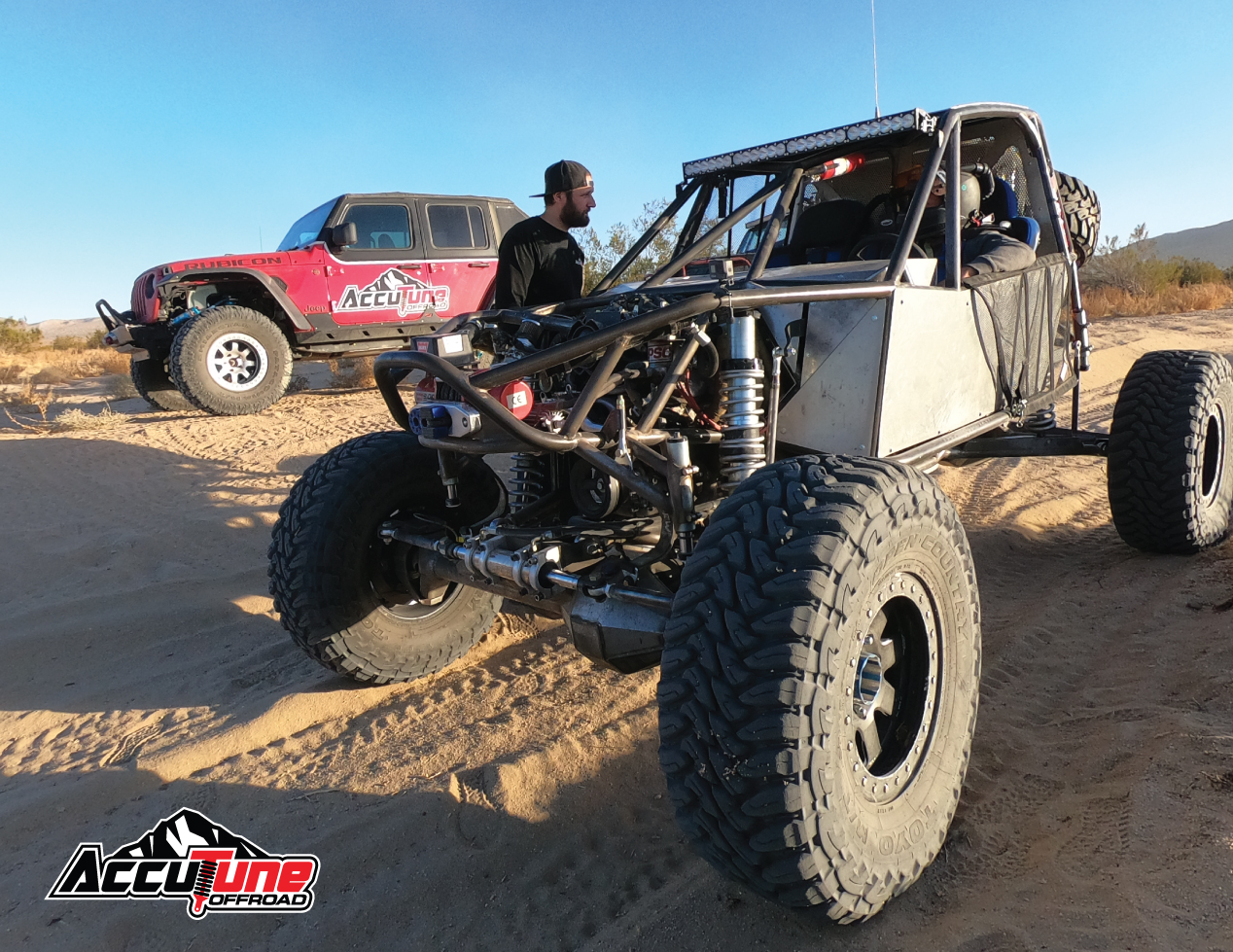 Ultra4 bomber car shock tuning with AccuTune Offroad