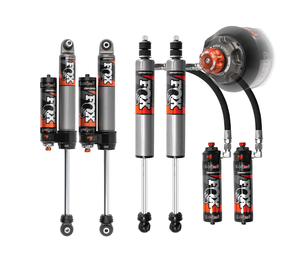 Rear nitro shock Fox Performance Elite 2.5 Reservoir adjustable DSC Lift  4,5-6