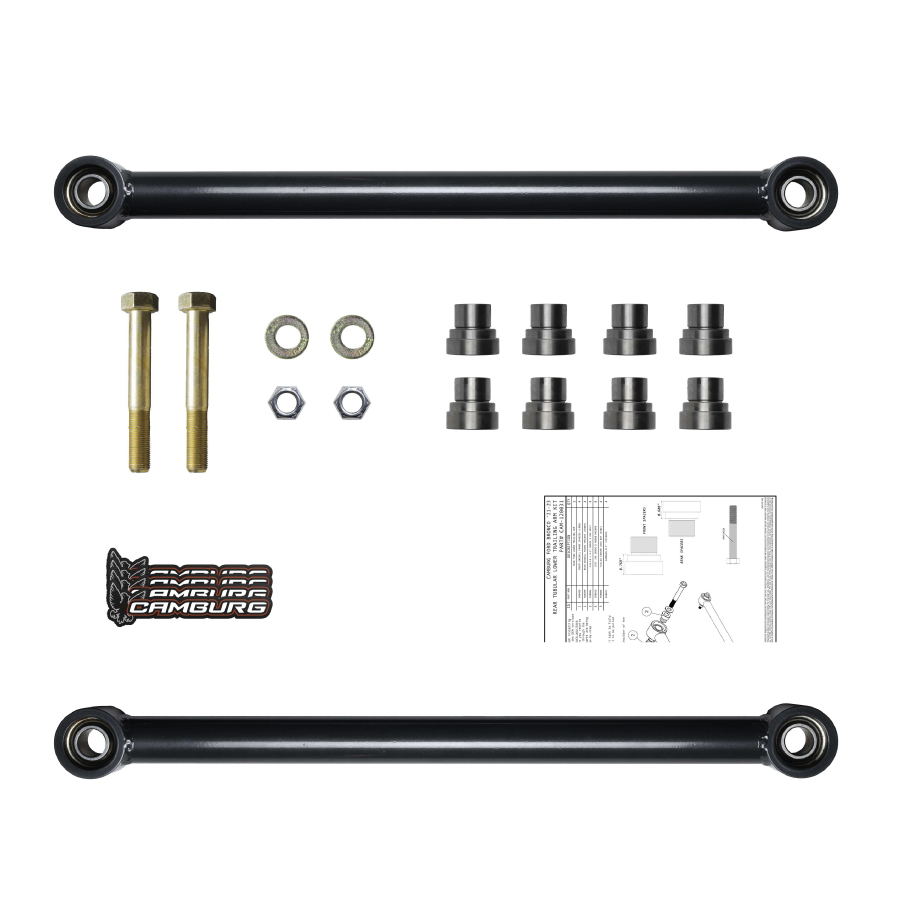 Camburg tubular rear lower control arms for the Ford Bronco.