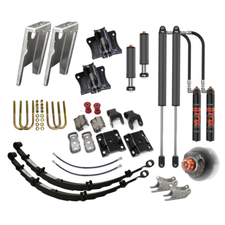 Tacoma rear long travel kit with Fox DSC shocks