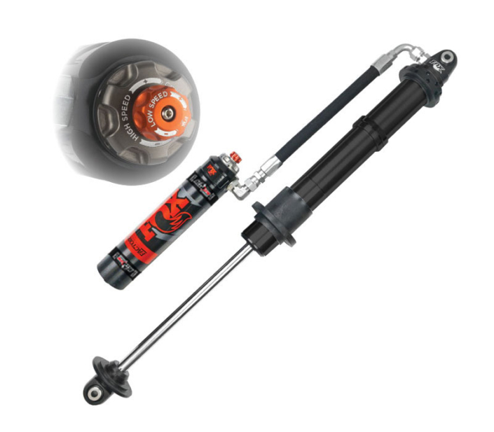 Fox 2018+ Jeep JL 2.5 Factory Race Series 10.17in Remote Res. Front Shock Set / 2-3in. Lift w/ DSC