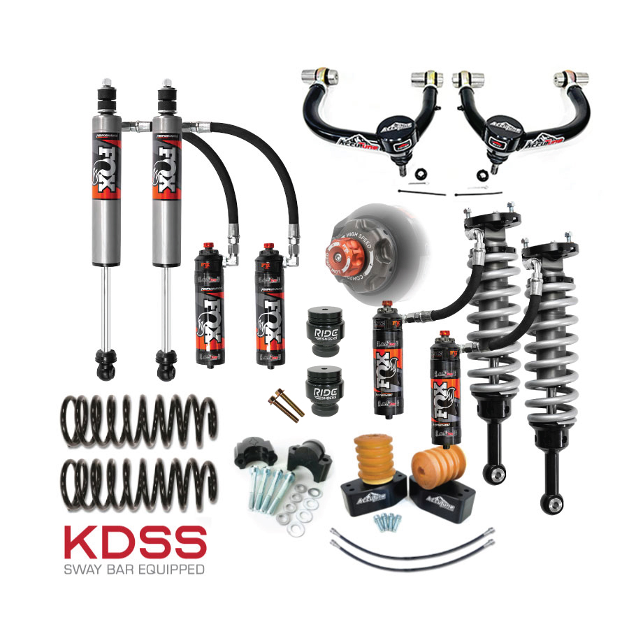 03-24 4Runner and 10+ FJ Cruiser Mid Travel Suspension Kit, Stage