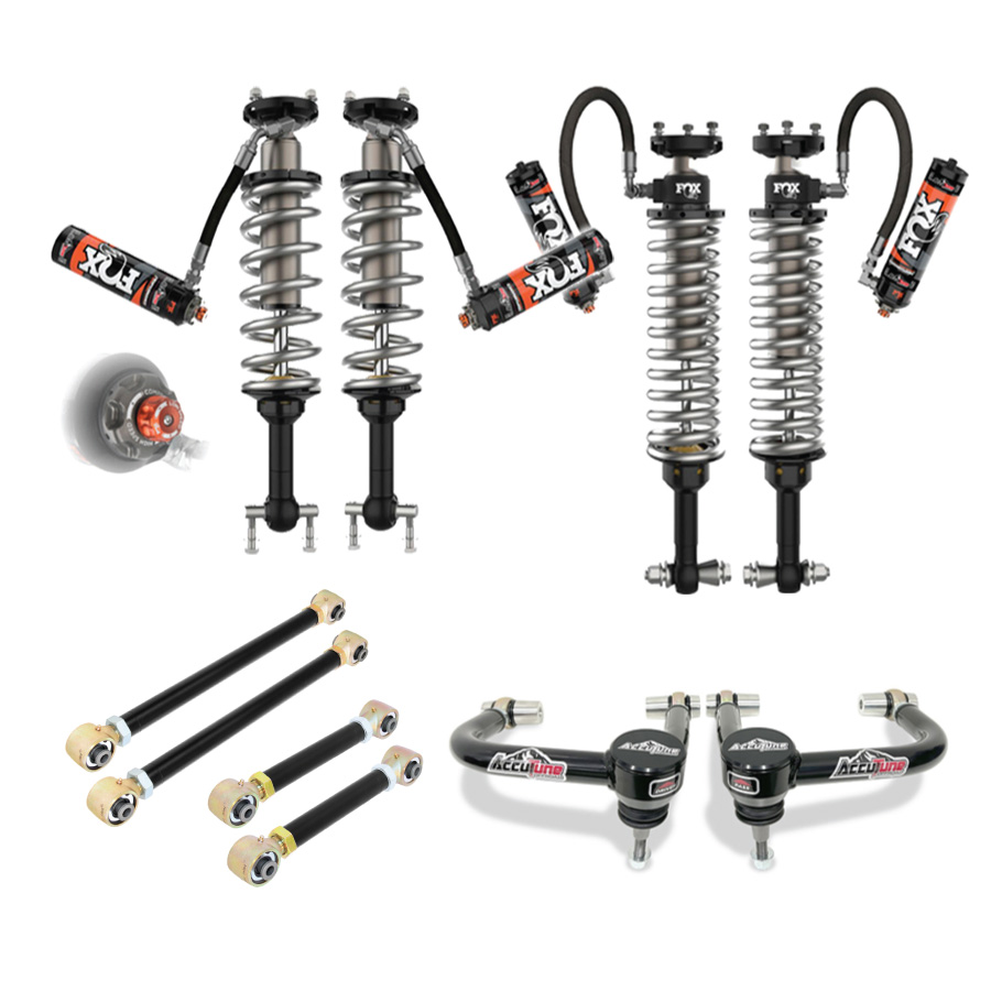 21+ Bronco Mid Travel Suspension Kit, Stage 2A - Fox