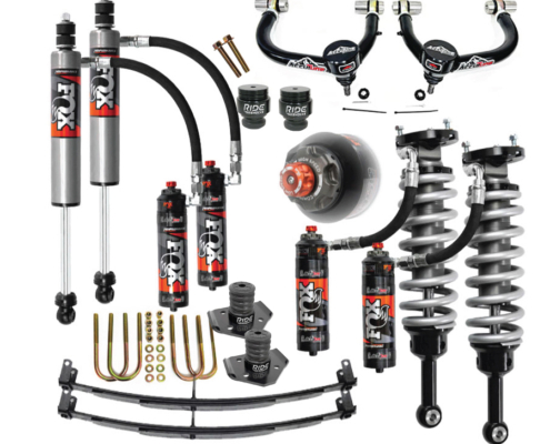 Toyota Tacoma lift kit with Fox 2.5 Shocks