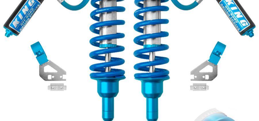 2024+ Toyota Tacoma King 2.5 coilover shocks with adjusters
