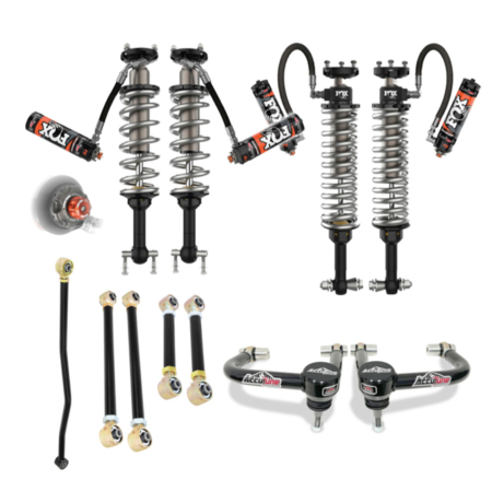 Custom Ford Bronco lift kit with fox shocks