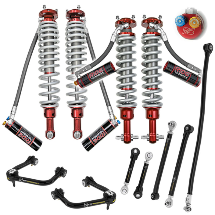 21+ Ford Bronco, 2.5 Coilover Mid Travel Suspension Kit, Stage 3A ...