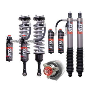 2024 Tacoma Fox 2.5 shocks front and rear custom tuned with DSC EVO adjusters