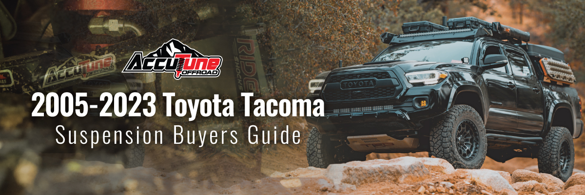 Toyota Tacoma suspension buyers guide from AccuTune Offroad
