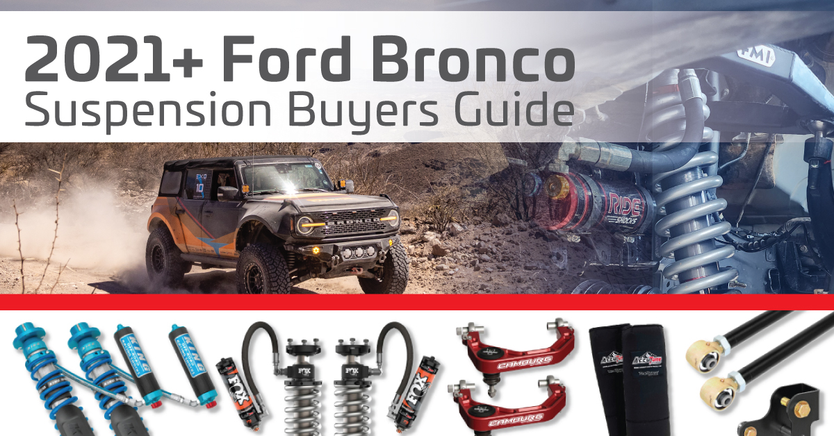 Bronco suspension buyers guide from AccuTune Offroad