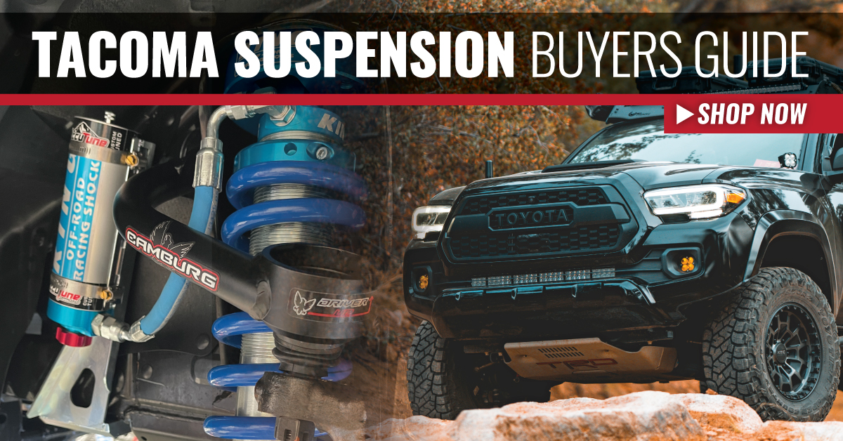 Toyota Tacoma suspension buyers guide