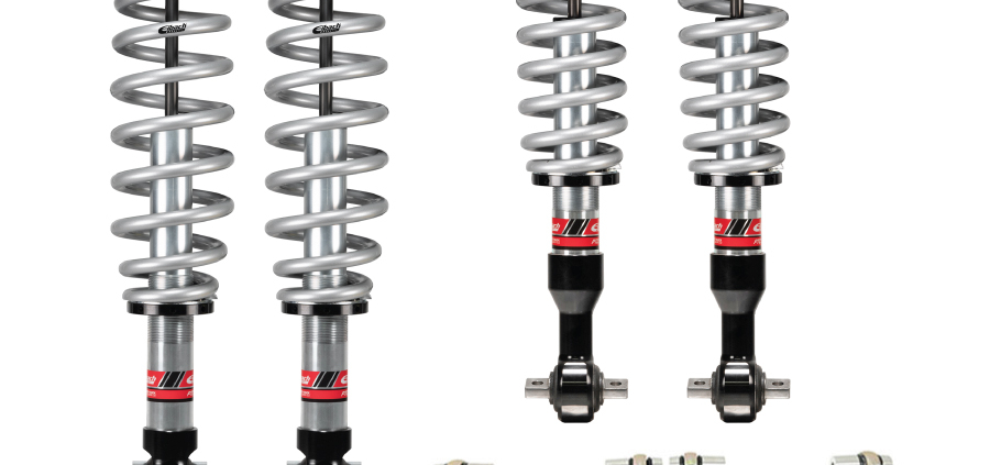 Bronco leveling kit with Eibach coilover shocks and AccuTune upper control arm