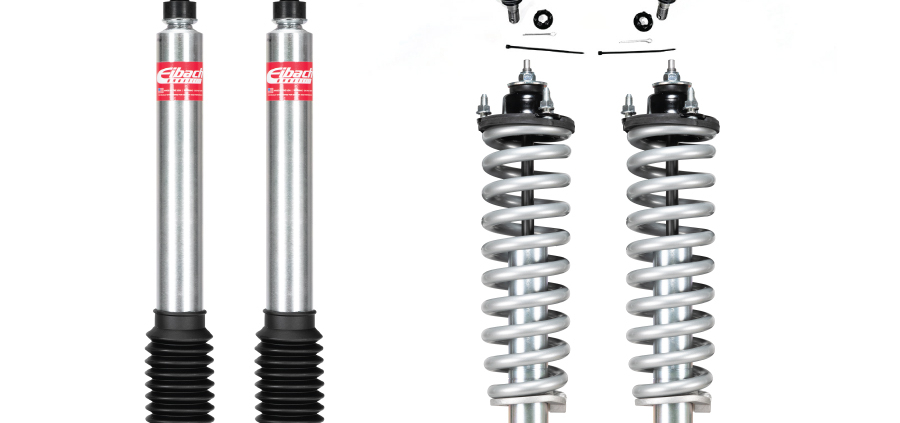 Eibach-2.0-Tacoma-Leveling-kit-3000-0185 Tacoma leveling kit with Eibach 2.0 pro truck sport shocks front and rear with AccuTune Offroad upper control arms.