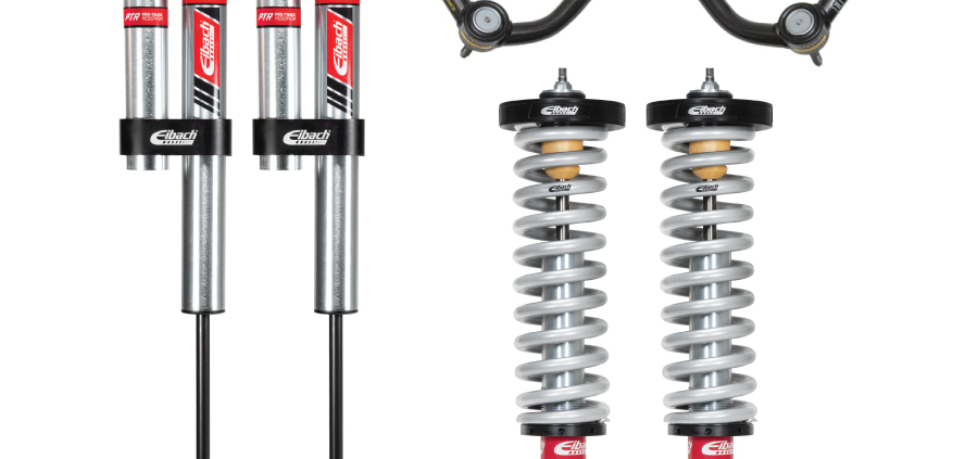Ford F150 leveling kit with Eibach pro truck shocks and Icon upper control arm