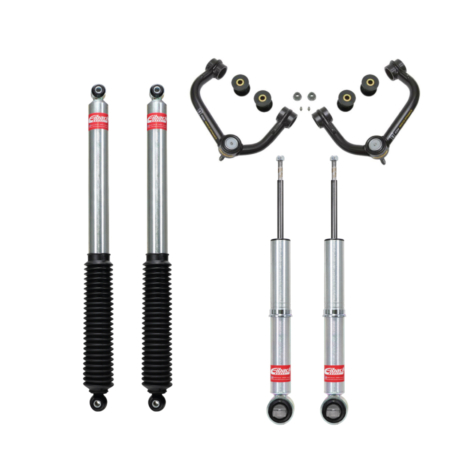 Ford F150 leveling kit, stage 1 with Eibach Shocks and Icon UCA