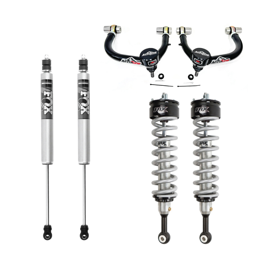 4Runner leveling kit with Fox 2.0 shocks and AccuTune UCA