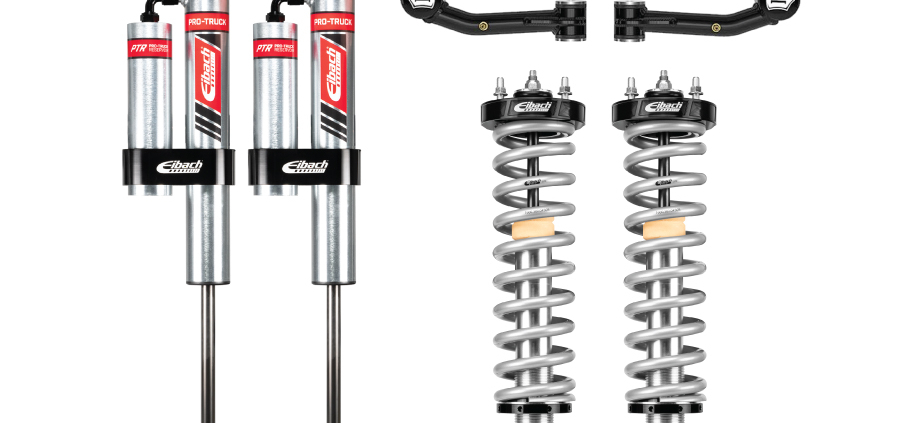 2024+ Toyota Land Cruiser Leveling kit with Eibach Pro Truck shocks and Icon UCA