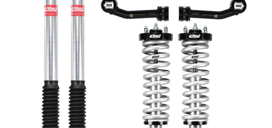Toyota Tundra leveling kit, stage 2 with Eibach Pro Truck shocks