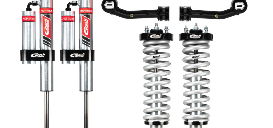 Tundra leveling kit, stage 3 with Eibach Pro truck shocks