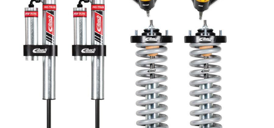 07-18 Chevy 1500 leveling kit with Eibach shocks and Dirt King upper control arms.