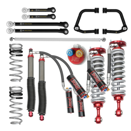 2022 Tundra Ride Shocks Lift Kit, stage 3