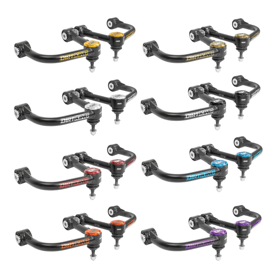 DRECURN Front Upper Control Arm Kit For Toyota Tacoma 4Runner 4WD RWD - 2PC, Greasable