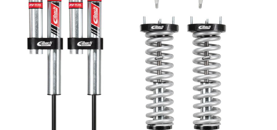 Stage 3 GM 1500 leveling kit with Eibach shocks and Dirt King upper control arms