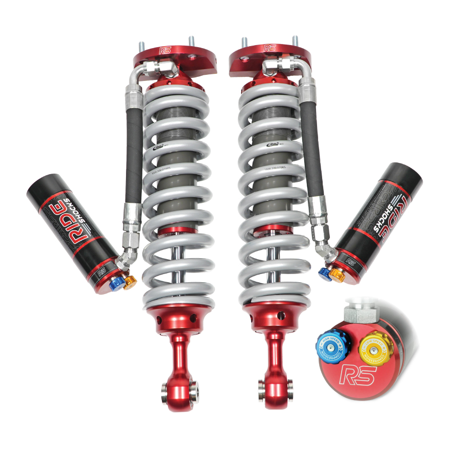 Tundra Shocks 2.5 Inch Front Coilovers 2.5 inch Lift DPA For 2022+ Toyota Tundra Ride Shocks, Weight Range 1
