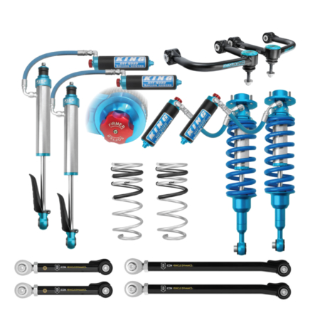 4th Gen Tacoma King Shocks lift kit, custom tuned by AccuTune Offroad