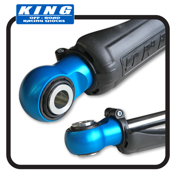 King Shocks 2.5 smooth body lower rod end assembly