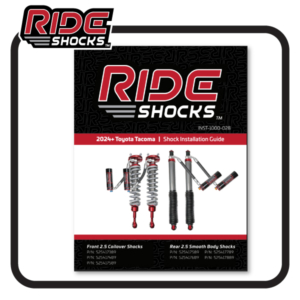 Ride Shocks installation guide for 4th gen Tacoma