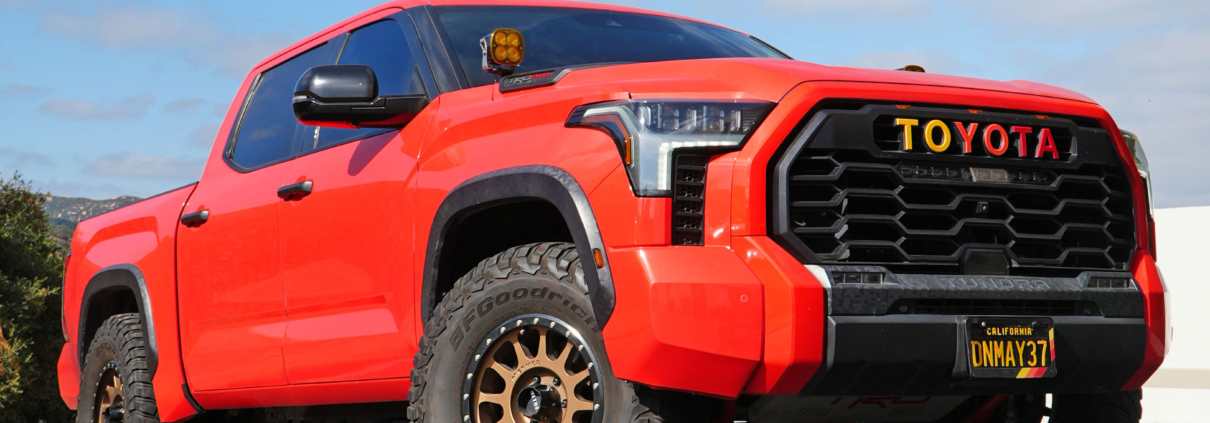 2023 Toyota Tundra TRD Pro Hybrid with Ride Shocks suspension