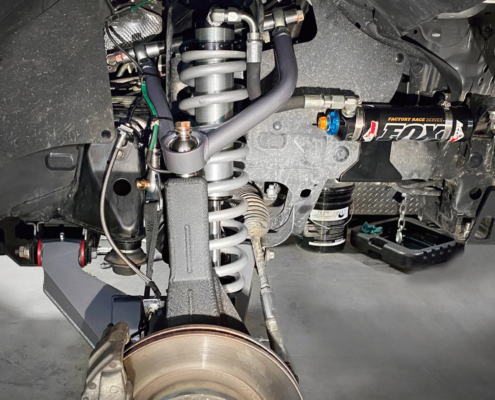 Total Chaos long travel kit with Fox Coilover shocks with DSC Adjusters