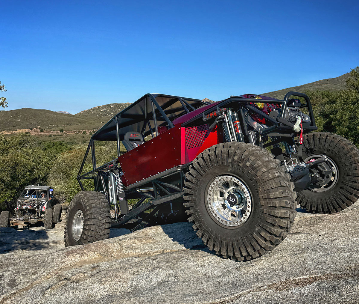 rock crawler buggy on trails in San Diego