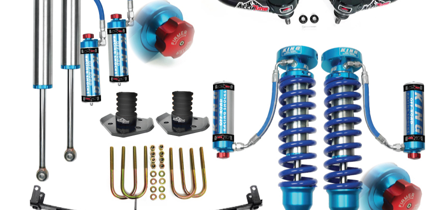 05+ Toyota Tacoma Suspension Lift King Coilovers Icon Delta Joint Mini Pack U-Bolt Archive Garage