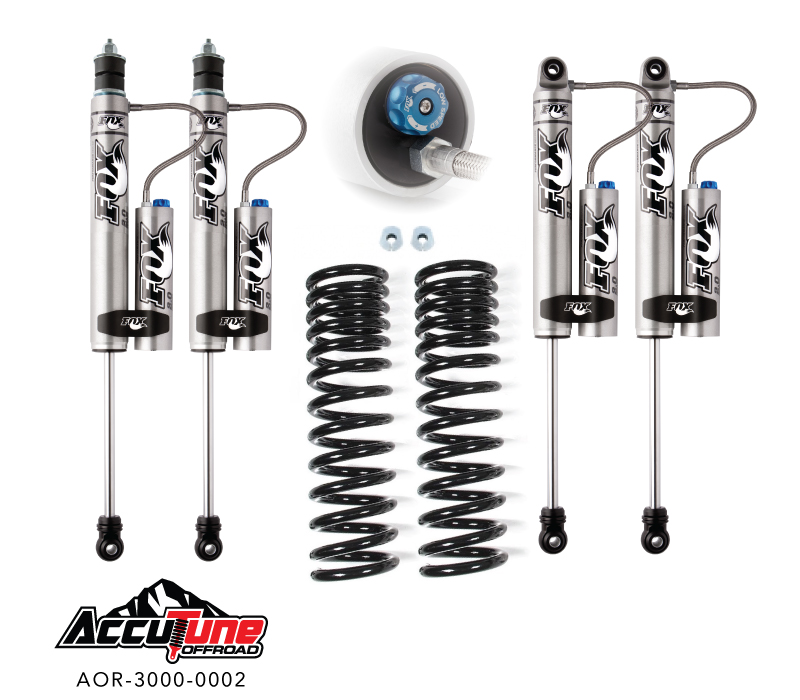 17+ Superduty Leveling Kit, Stage 1A Fox AccuTune OffRoad