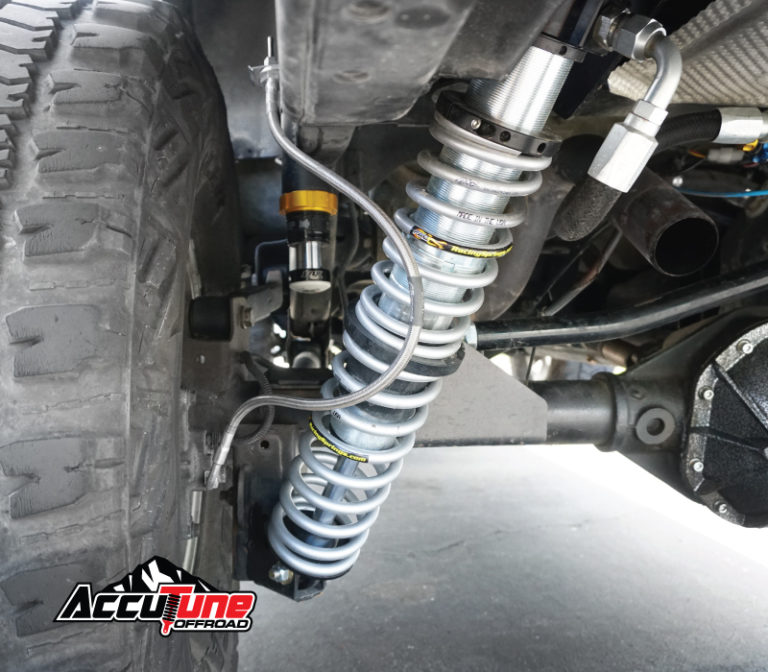 Complete Weld On Jeep JK Coilover Kit Fox 2.0 AccuTune OffRoad